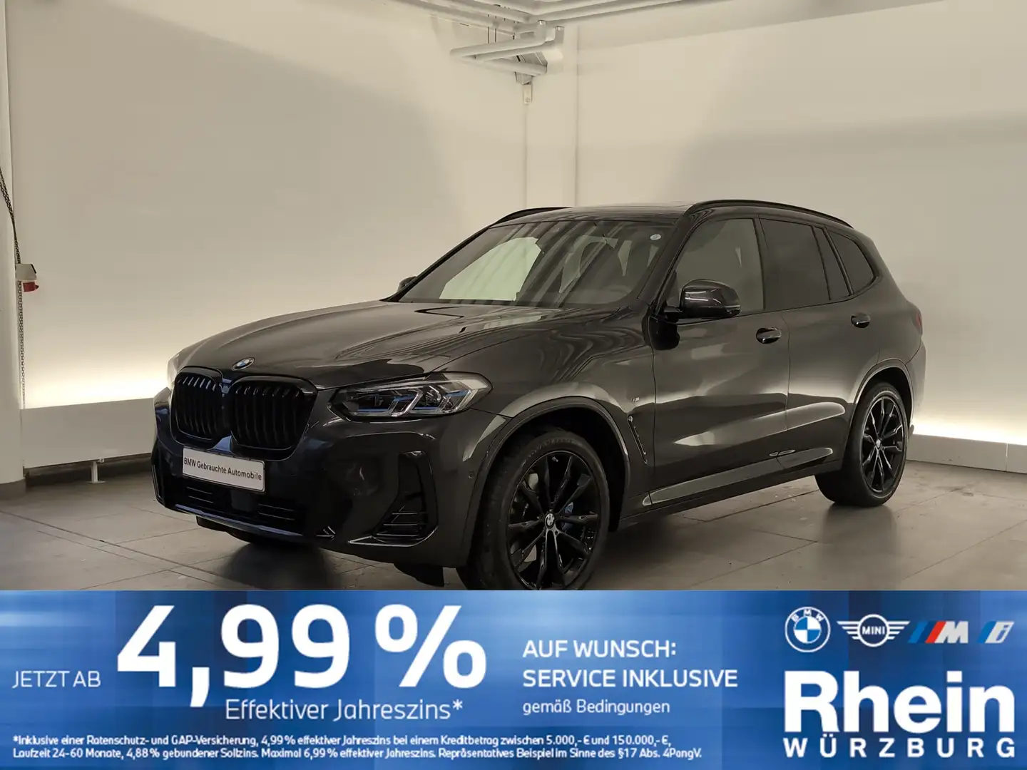 BMW X3 xDrive30i M Sportpaket HUD/H&K/Pano HUD/H&K/Pano Grau - 1