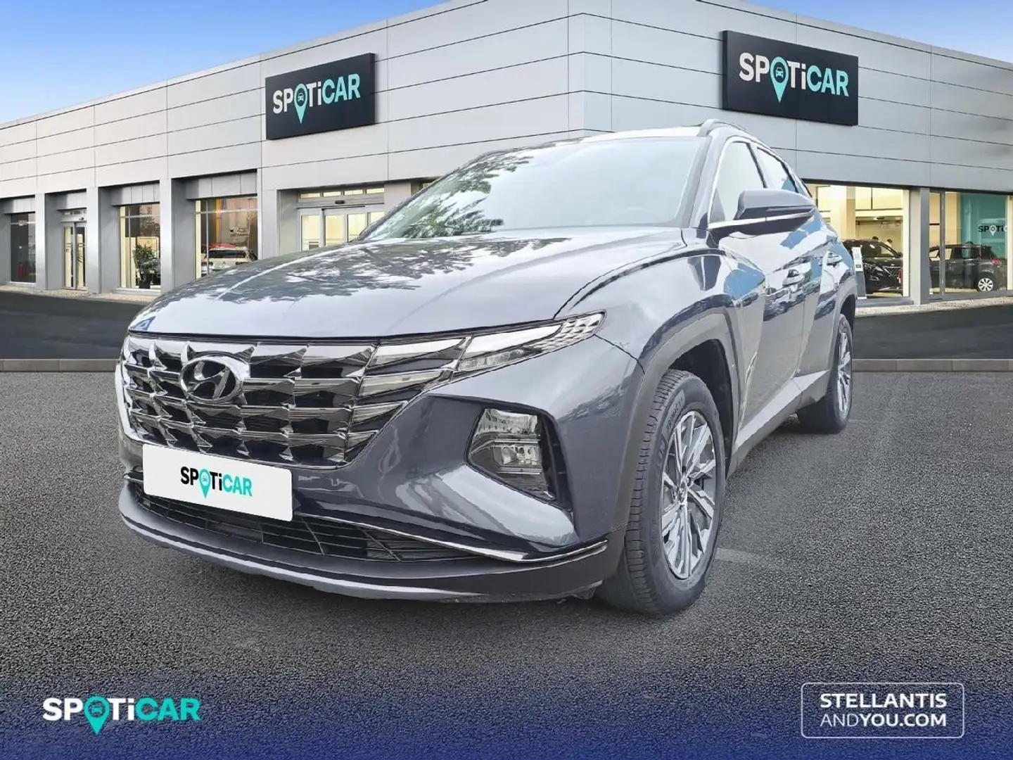 Hyundai TUCSON 1.6 TGDI 169kW (230CV) HEV  Sky Auto Maxx Gris - 1