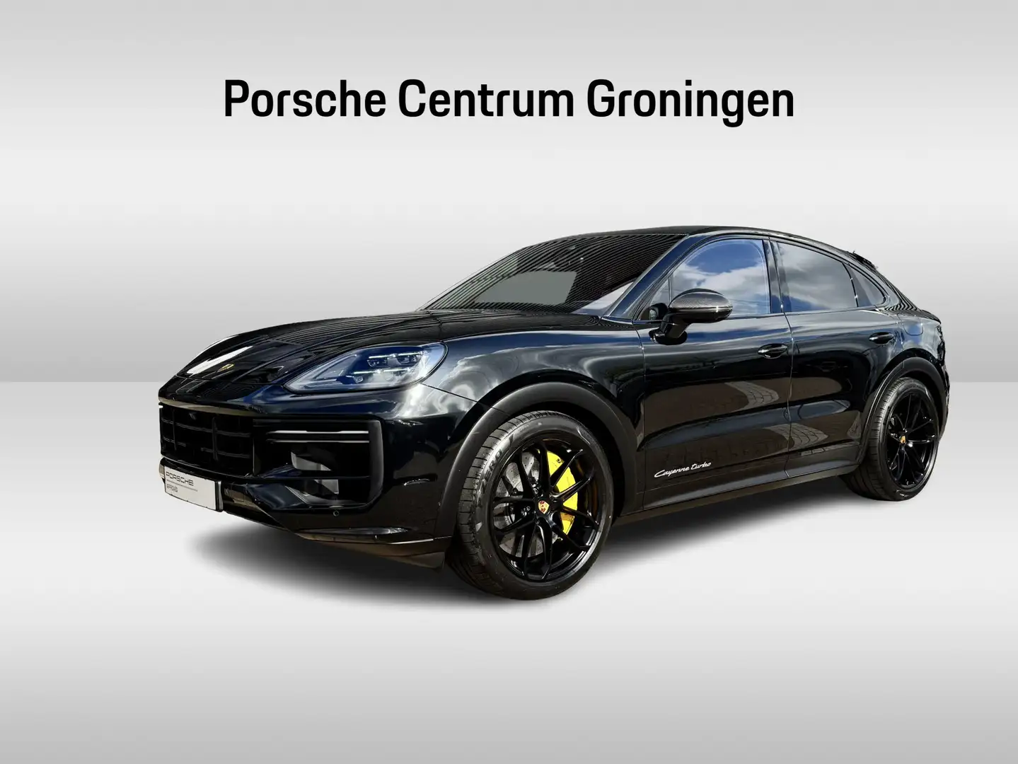 Porsche Cayenne Turbo E-Hybrid Coupé met GT-Pakket Zwart - 1