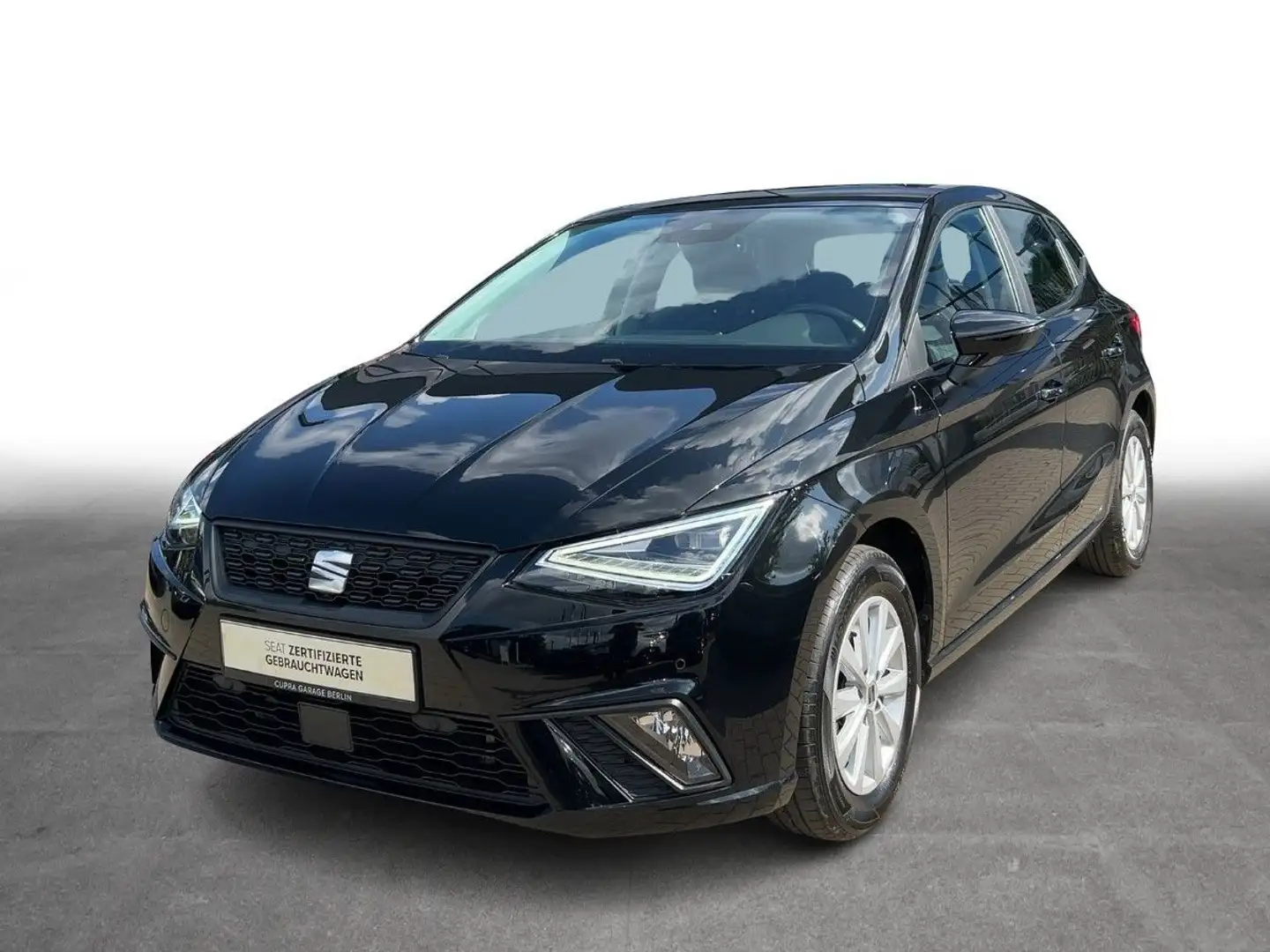 SEAT Ibiza 1.0 TSI DSG Navi Style LED SHZ ACC PDC Schwarz - 2