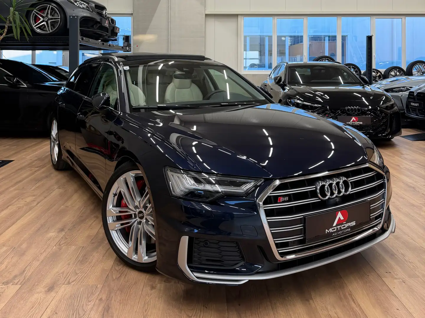 Audi S6 3.0 TDI Quattro / Luftfahrwerk / Audi Exclusive Blau - 2