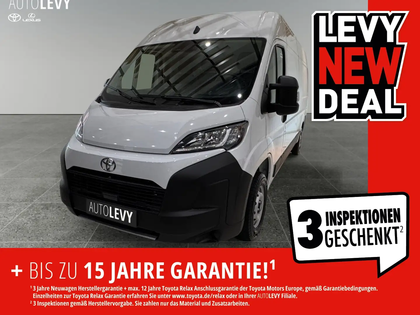 Toyota Proace Max L3H2 Kasten 2.2 Work 3,5t Weiß - 1