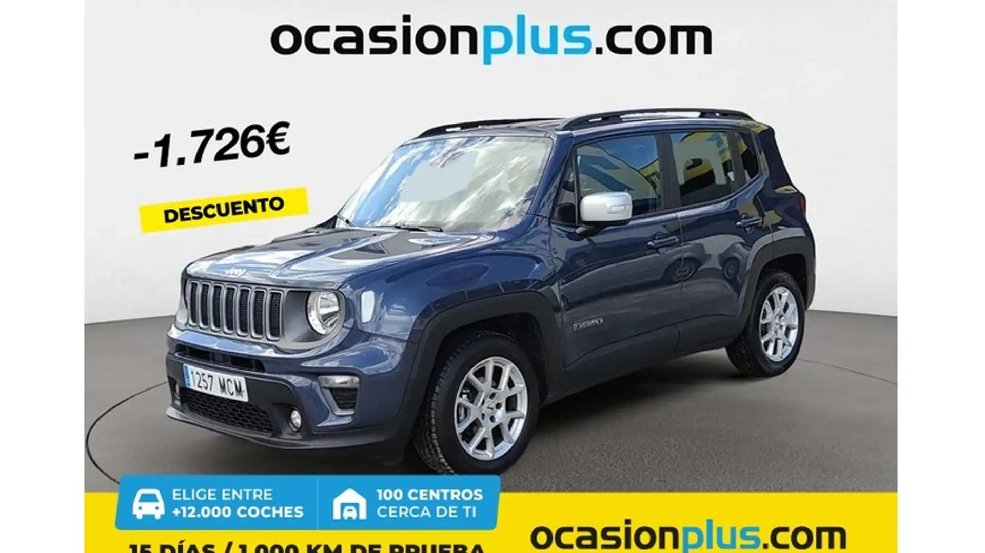 Jeep Renegade 1.6Mjt Limited 4x2 96kW Azul - 1