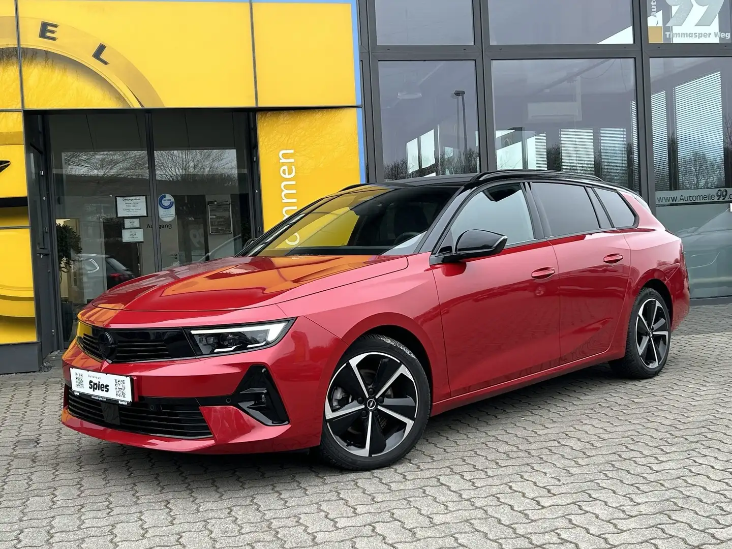 Opel Astra Sports Tourer GS AHK Shz LED Allwetter Rouge - 1