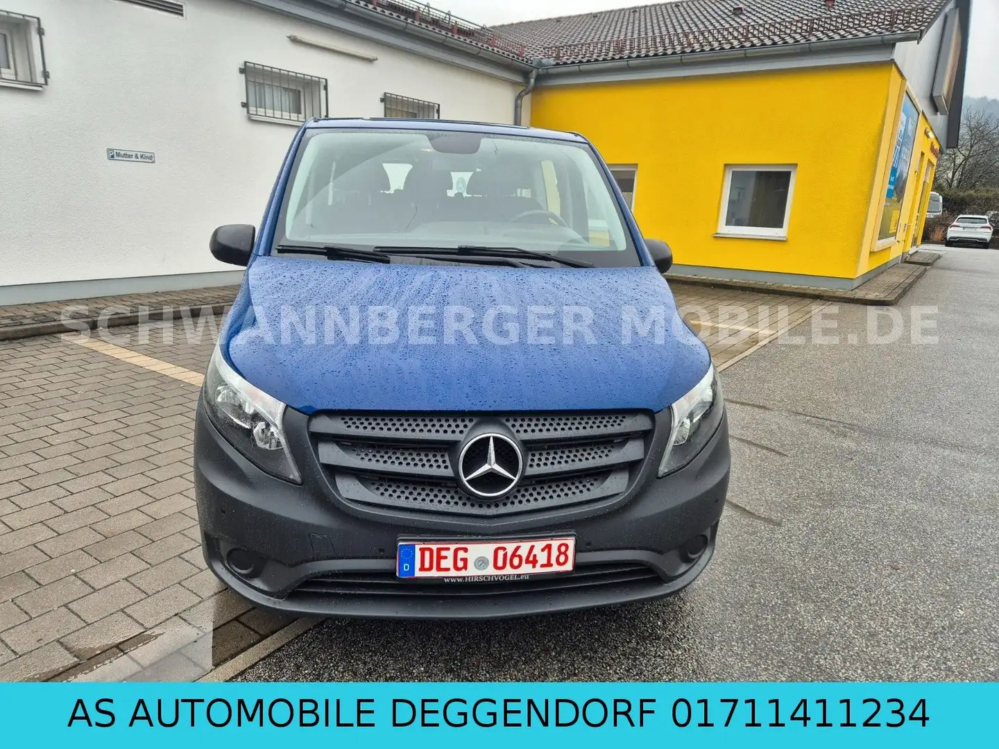 Mercedes-Benz Vito Tourer ALLRAD -9.SITZER-AUTOMATIK-EXTRALANG Blau - 1