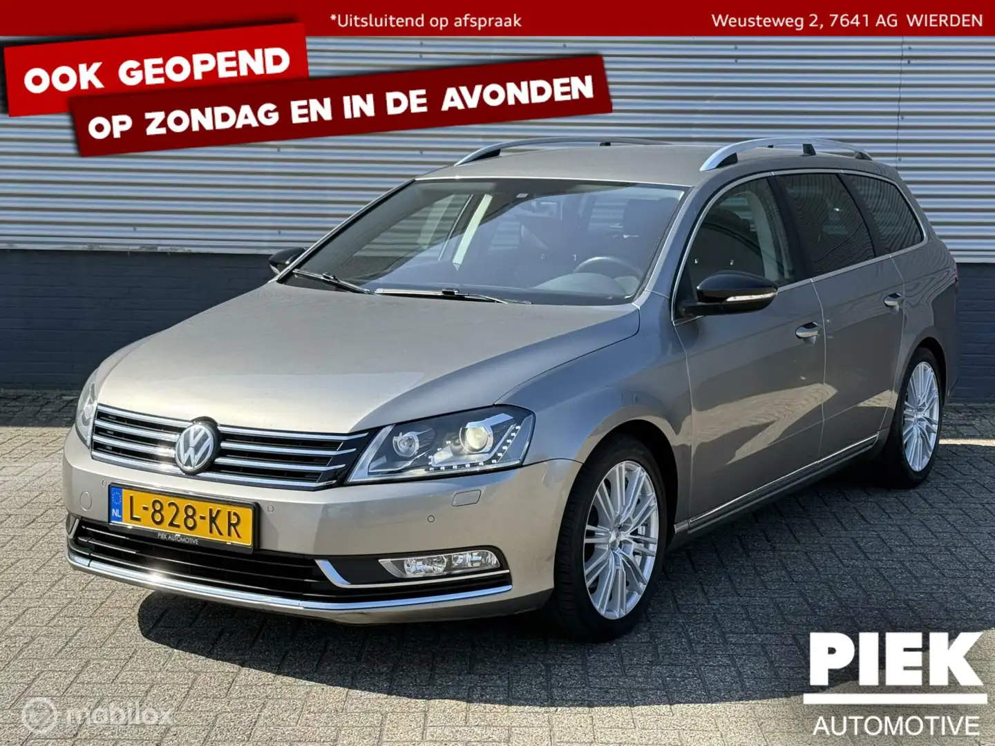 Volkswagen Passat Variant 1.4 TSI Highline ACC, NAVI, BOMVOL Gris - 1