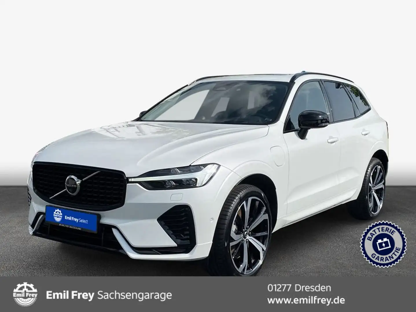 Volvo XC60 XC60 T8 AWD Plug-in Hybrid Ultra Dark Pano 335kW Weiß - 1