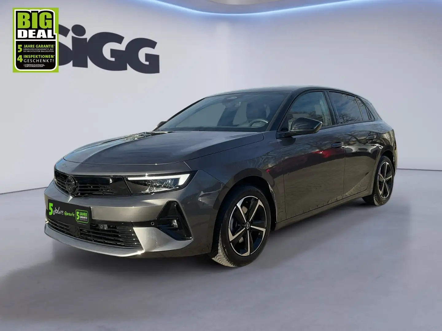 Opel Astra 1.2 Turbo GS mit Automatik + 1.Hand + Garantie Grau - 2