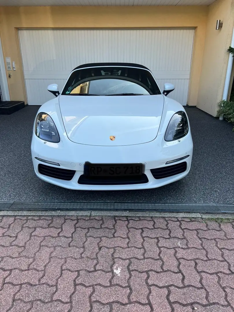 Porsche Boxster 718, PDK,Bose,20",unfallfrei, 48000km, Weiß - 2