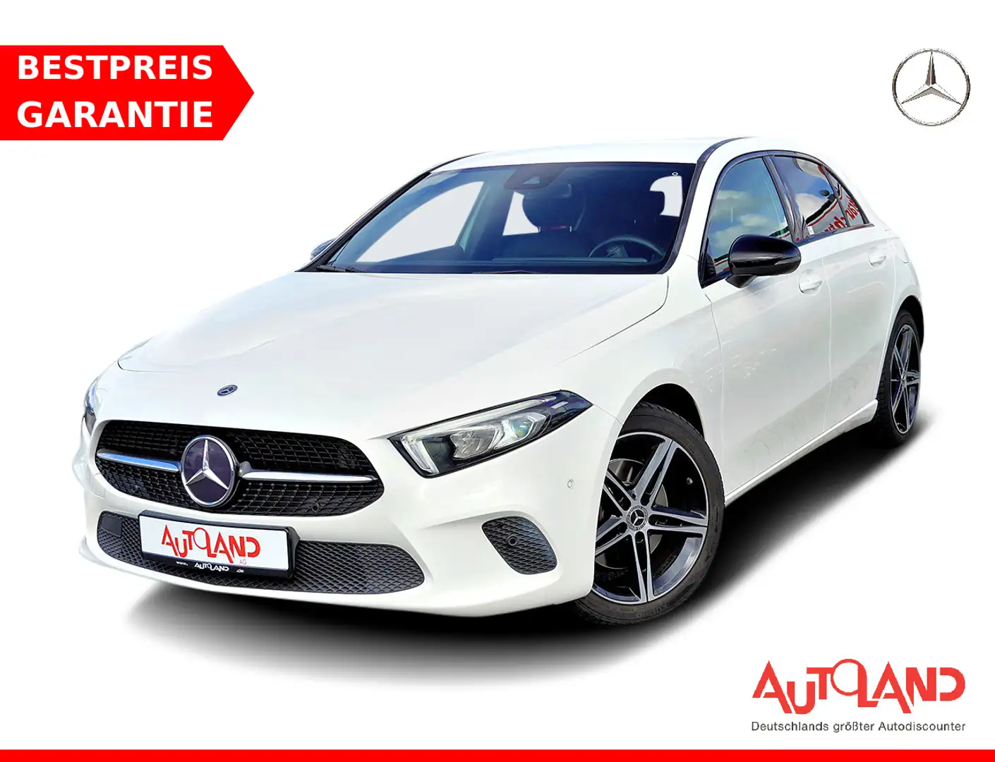 Mercedes-Benz A 140 A220 Night Paket Klimaaut. LED Navi PDC Memory Blanc - 1