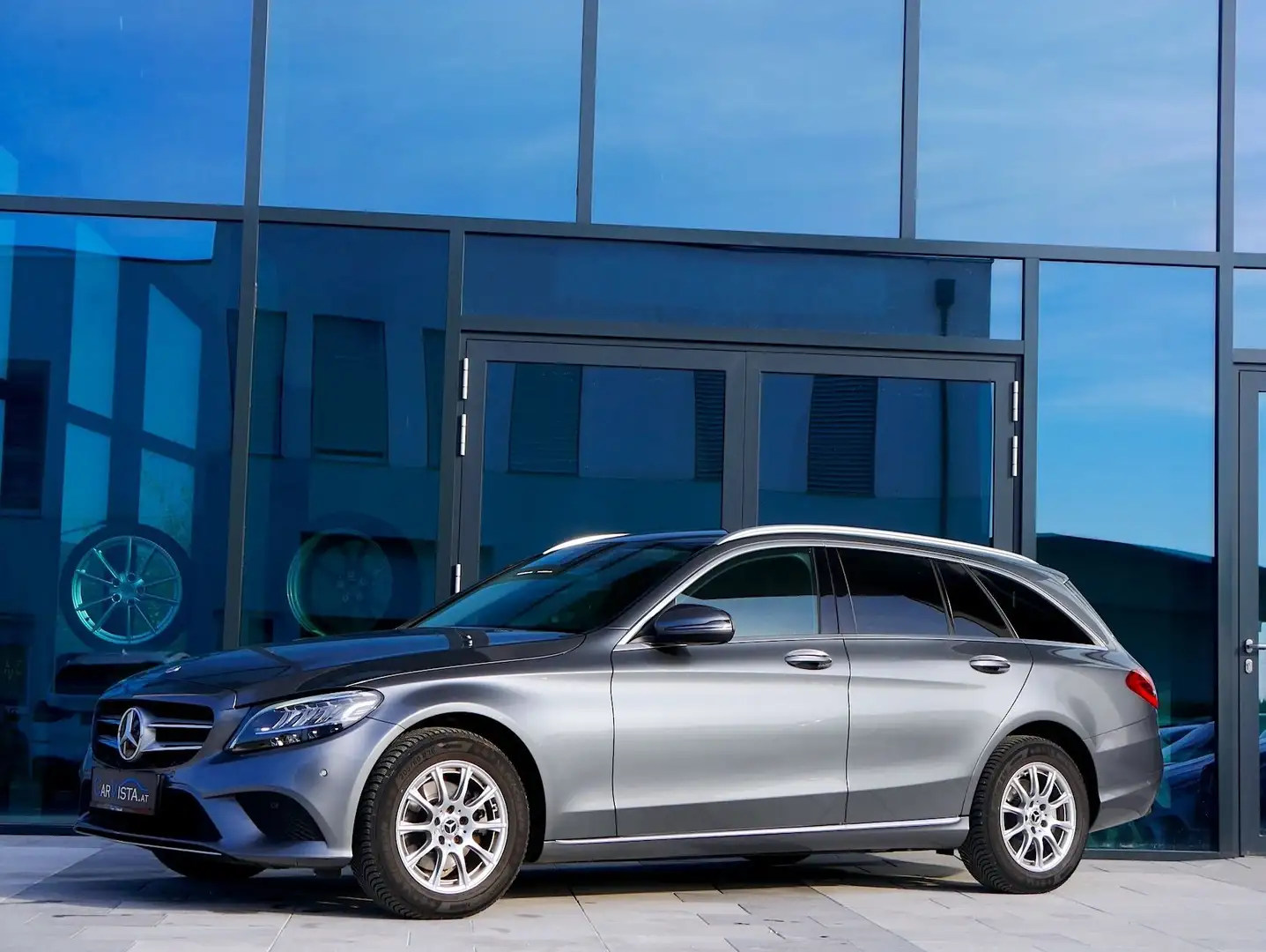 Mercedes-Benz C 200 d T Avantgarde Aut. Silber - 2