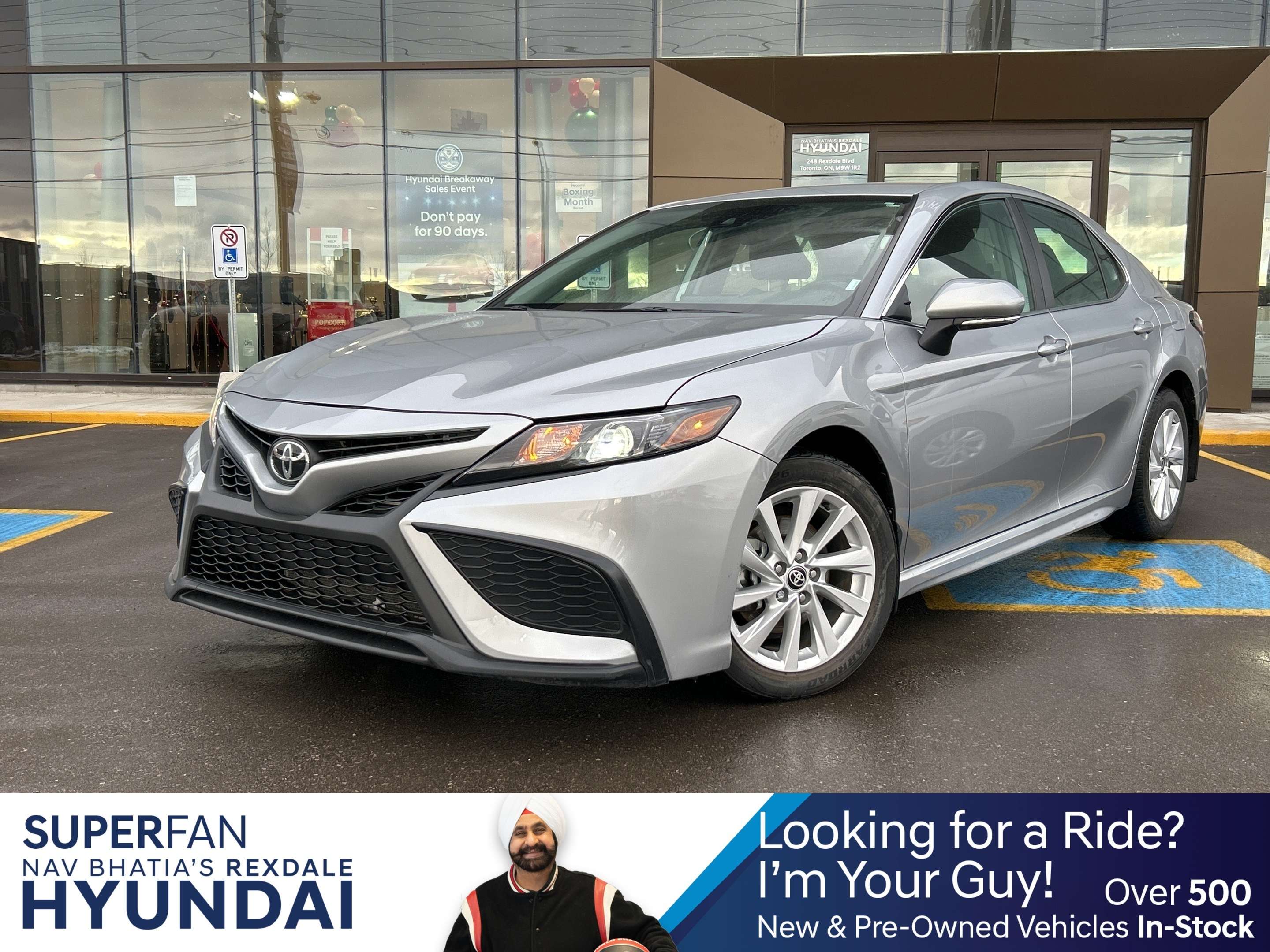 Silver 2024 Toyota Camry Sedan Front-Wheel Drive 8-Speed Automatic