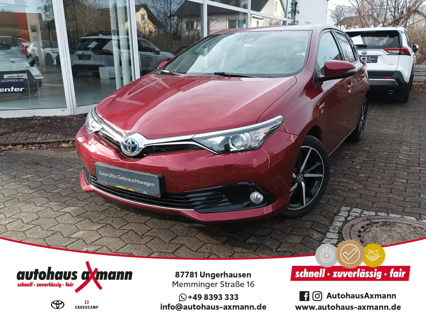 Toyota Auris Hybrid 1.8 Edition S+ * AHK * Rot - 1