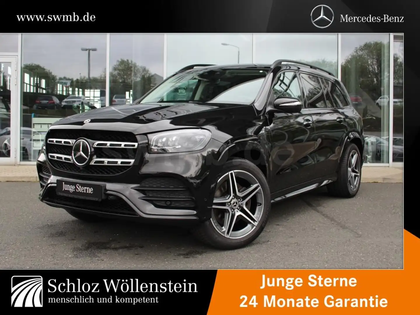 Mercedes-Benz GLS 450 4M AMG/MULTIBEAM/Standhzg/AHK/Sitzklima Noir - 1