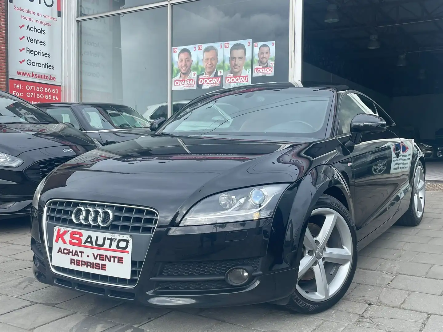 Audi TT Coupé 1.8 TFSI/152.961km/cuir/xenon/navi/euro 5 Noir - 1