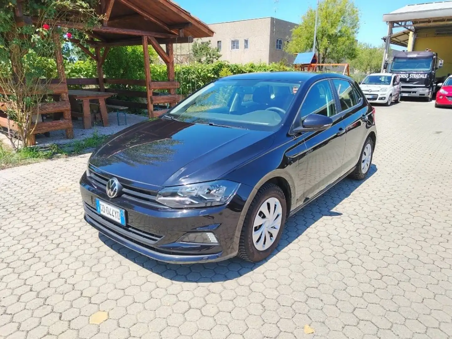 Volkswagen Polo 1.0 tgi Highline 90cv my19 Noir - 1