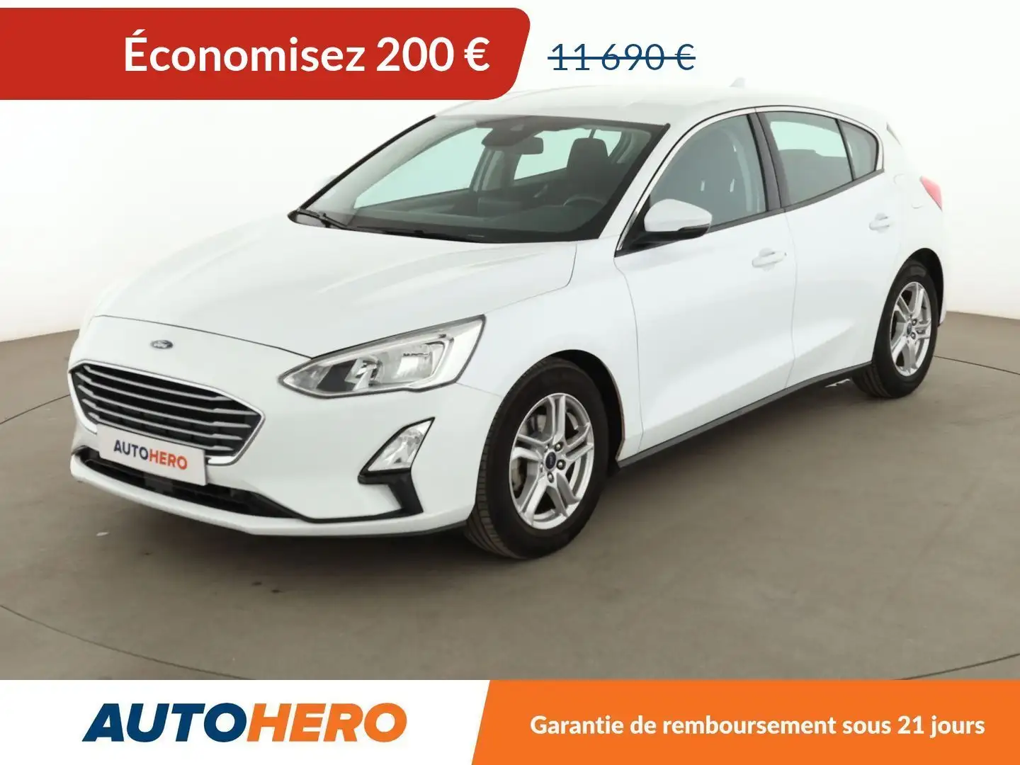 Ford Focus 1.5 EcoBlue Trend Business Blanc - 1
