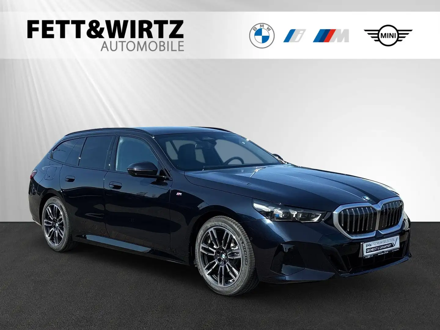 BMW 520 d Touring M Sport|Harman/Kardon|AHK|Sitzbelüft. Noir - 1