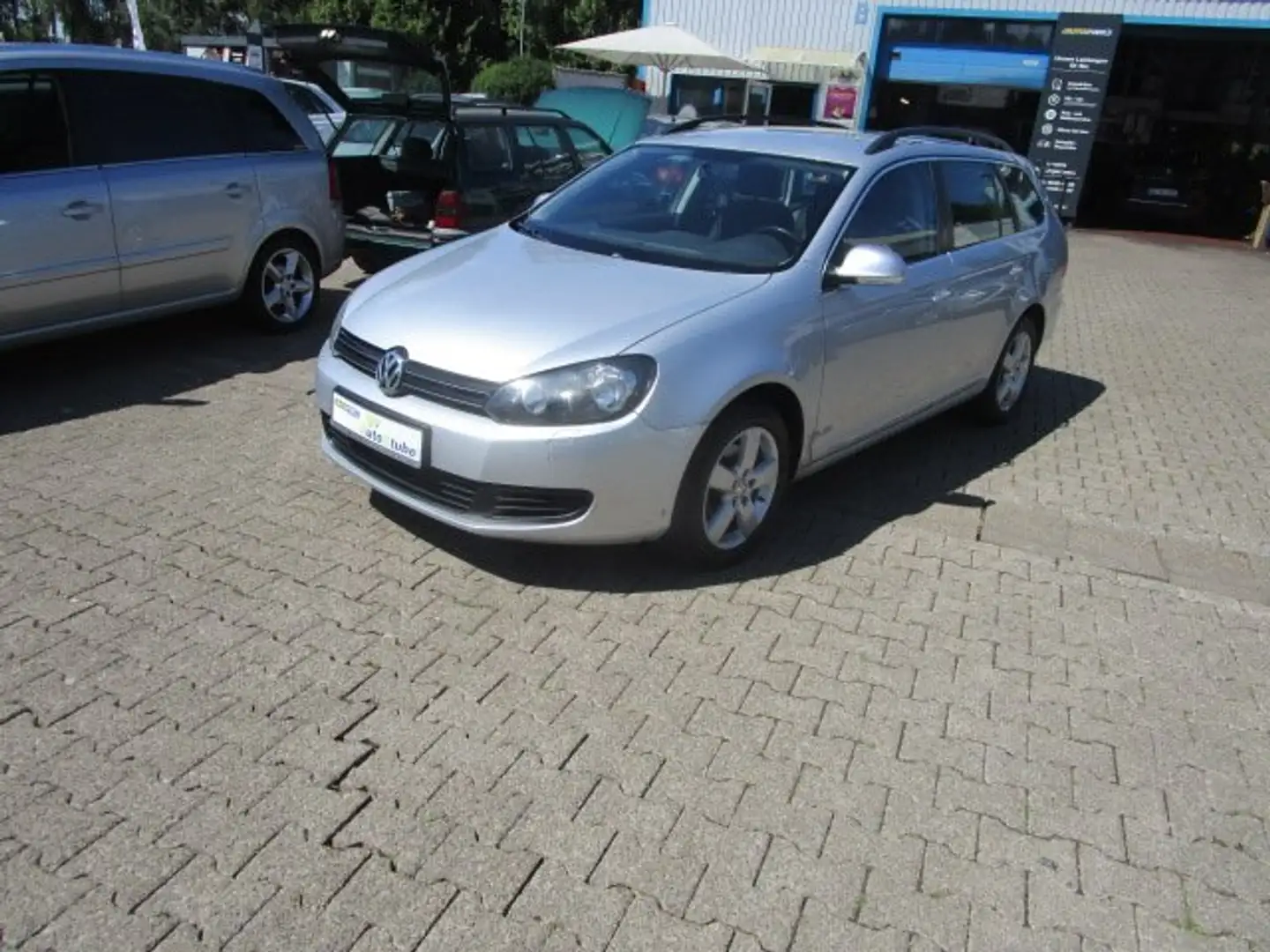 Volkswagen Golf Variant VI Comfortline-KLIMA AHK Sitzh. E.Fenster-Tempomat Grau - 2