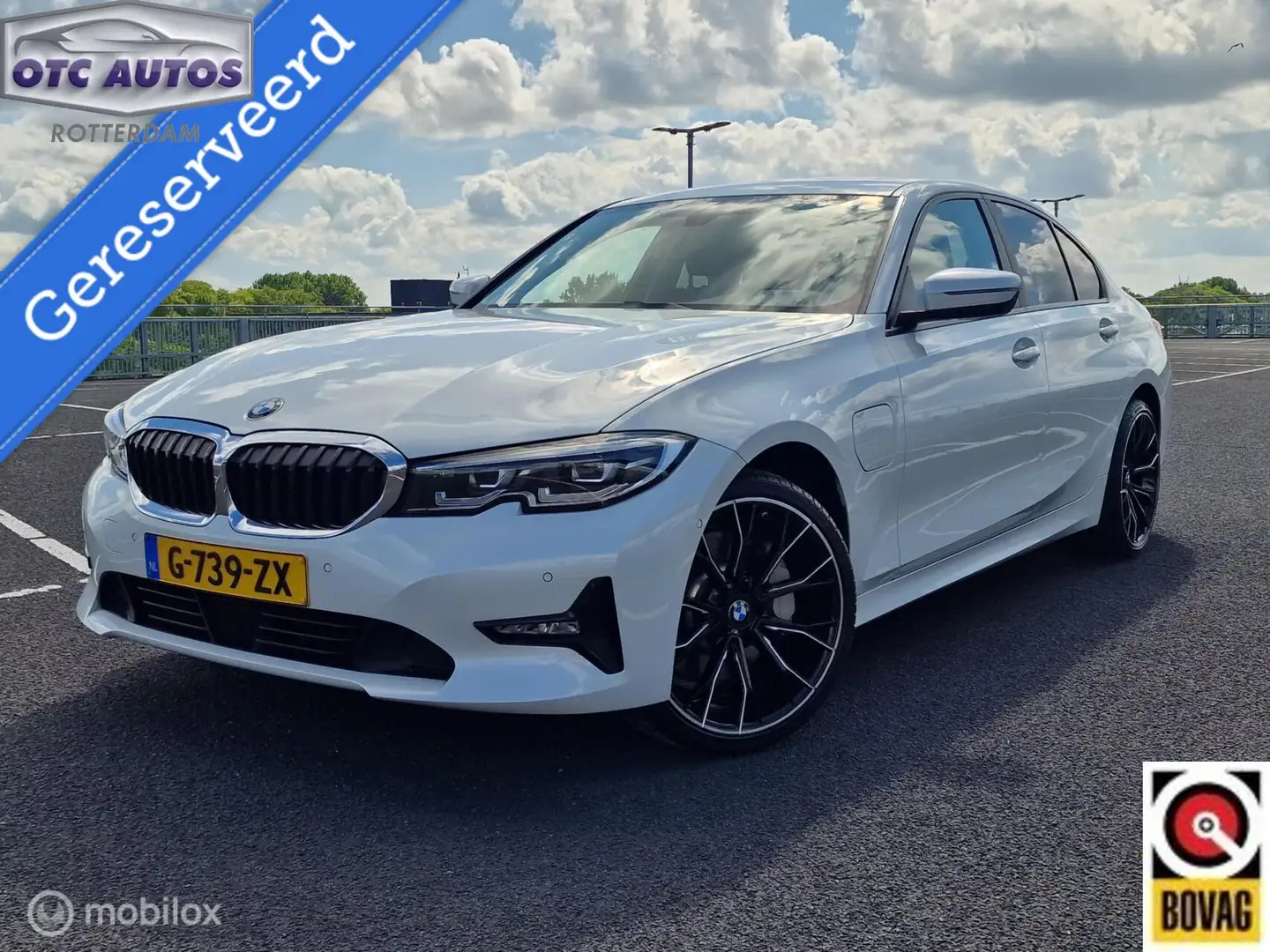 BMW 330 3-serie 330e High Executive M SPORT - PARELMOER WI Blanc - 1