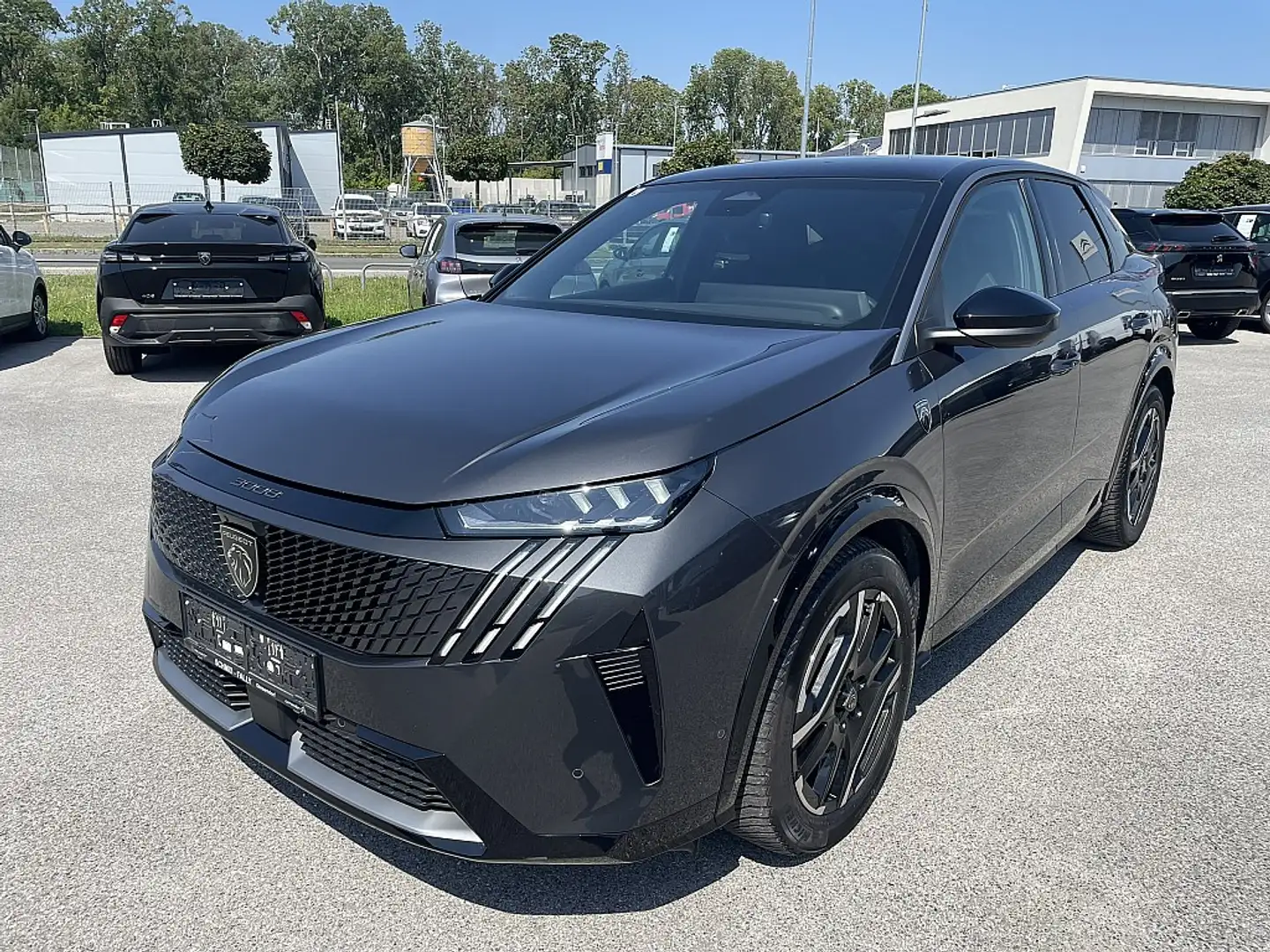 Peugeot 3008 Elektro 210 73kWh GT inkl. Anhängerkupplung Grau - 1