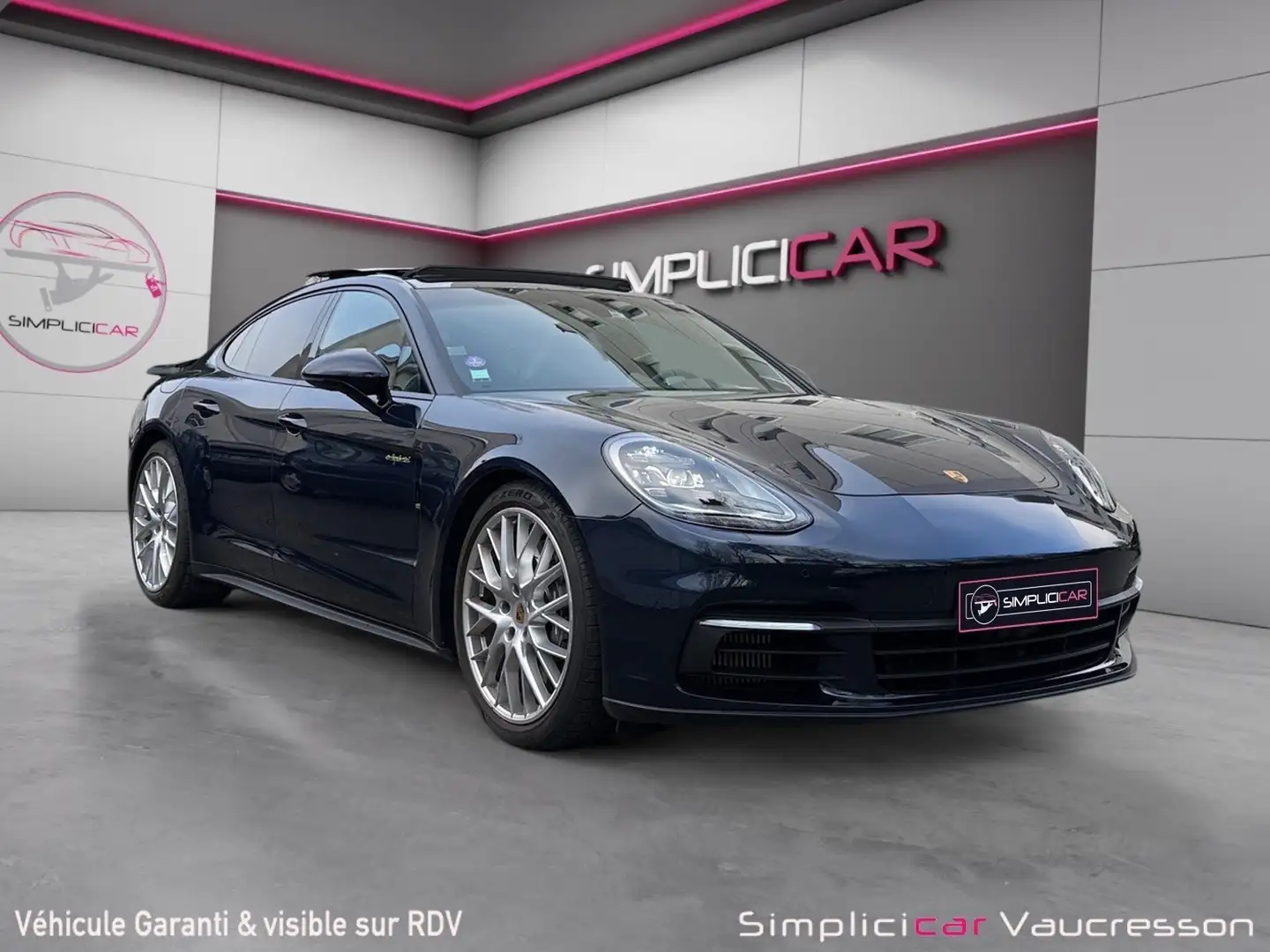 Porsche Panamera Hybrid PDK Bleu - 1