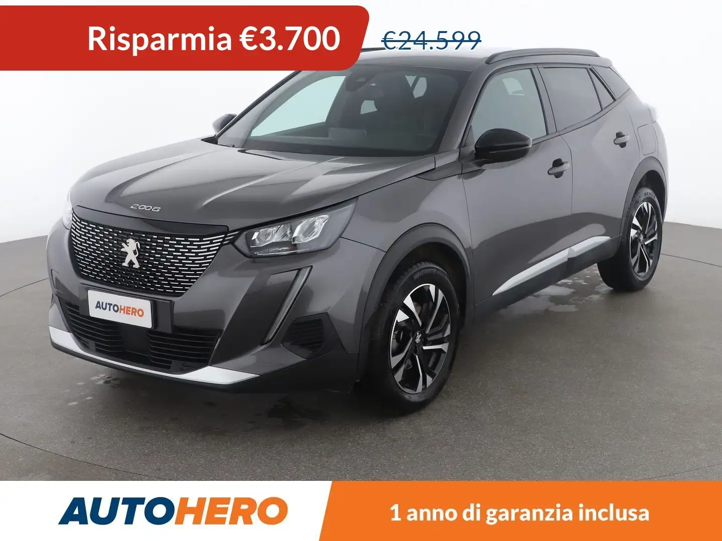 Peugeot 2008 1.5 Blue-HDi Allure Grigio - 1