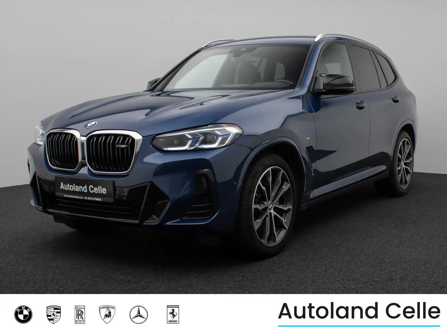 BMW X3 M Kamera Laser HUD DAB H K AHK Komfort 20 Bleu - 1