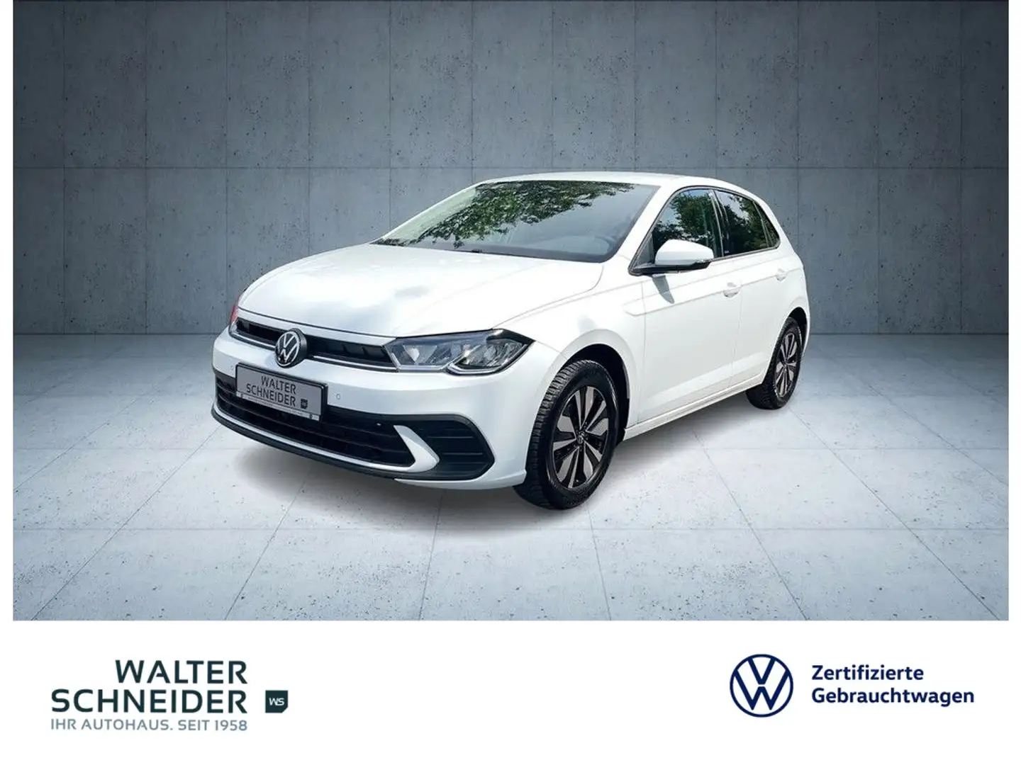 Volkswagen Polo 1.0 TSI Move Navi LED SHZ PDC Weiß - 1