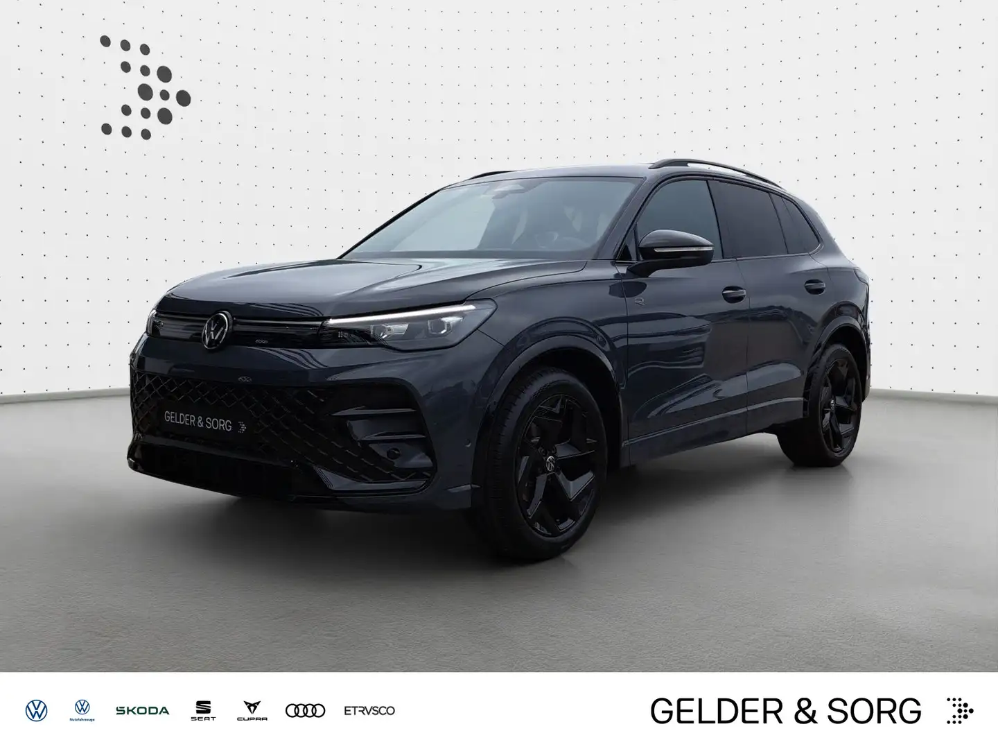 Volkswagen Tiguan R-Line 1,5 l eTSI|AHK|HuD|BLACK STYLE Grau - 1