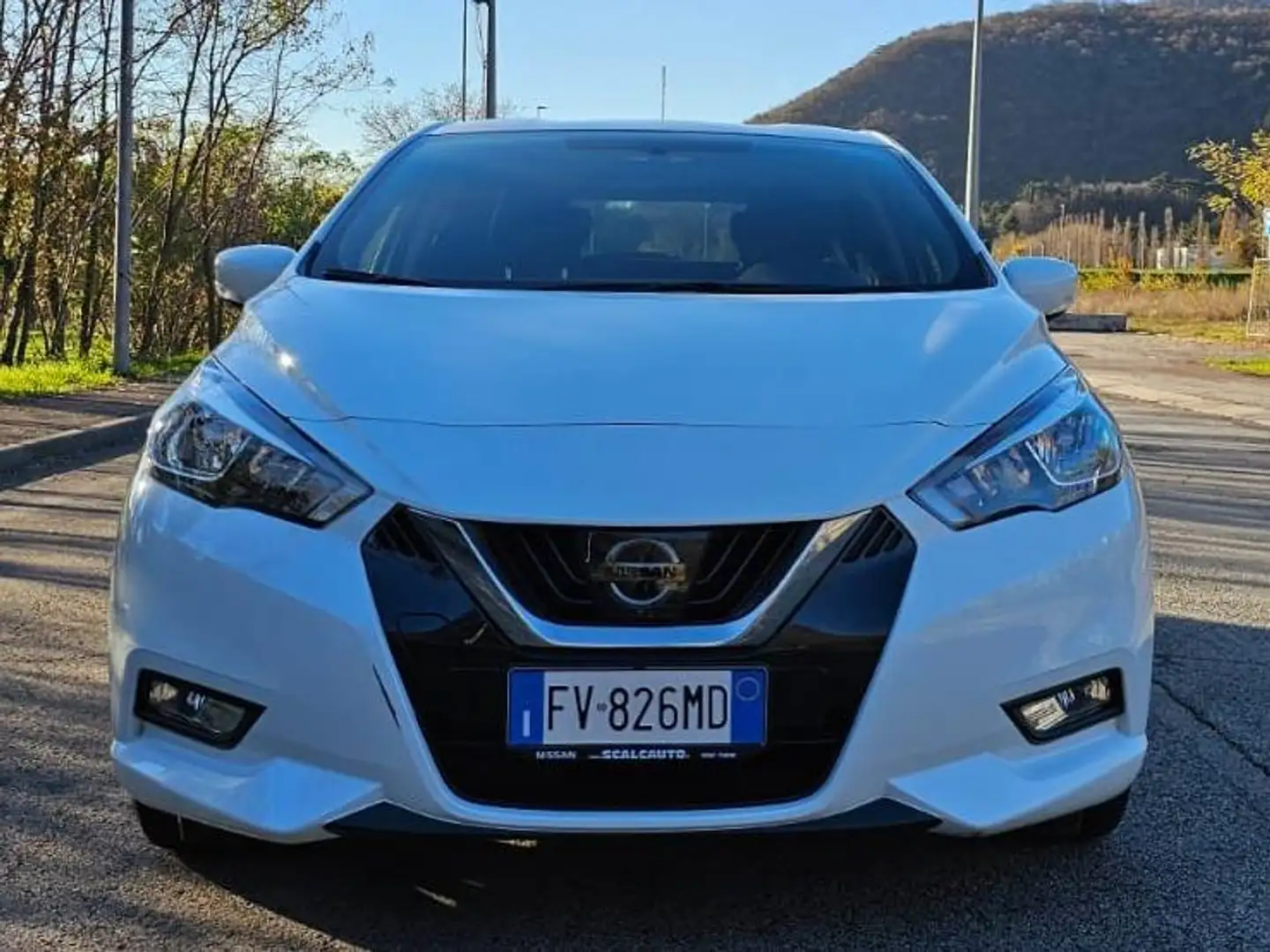 Nissan Micra Micra V 2019 1.0 Visia + 71cv Bianco - 1