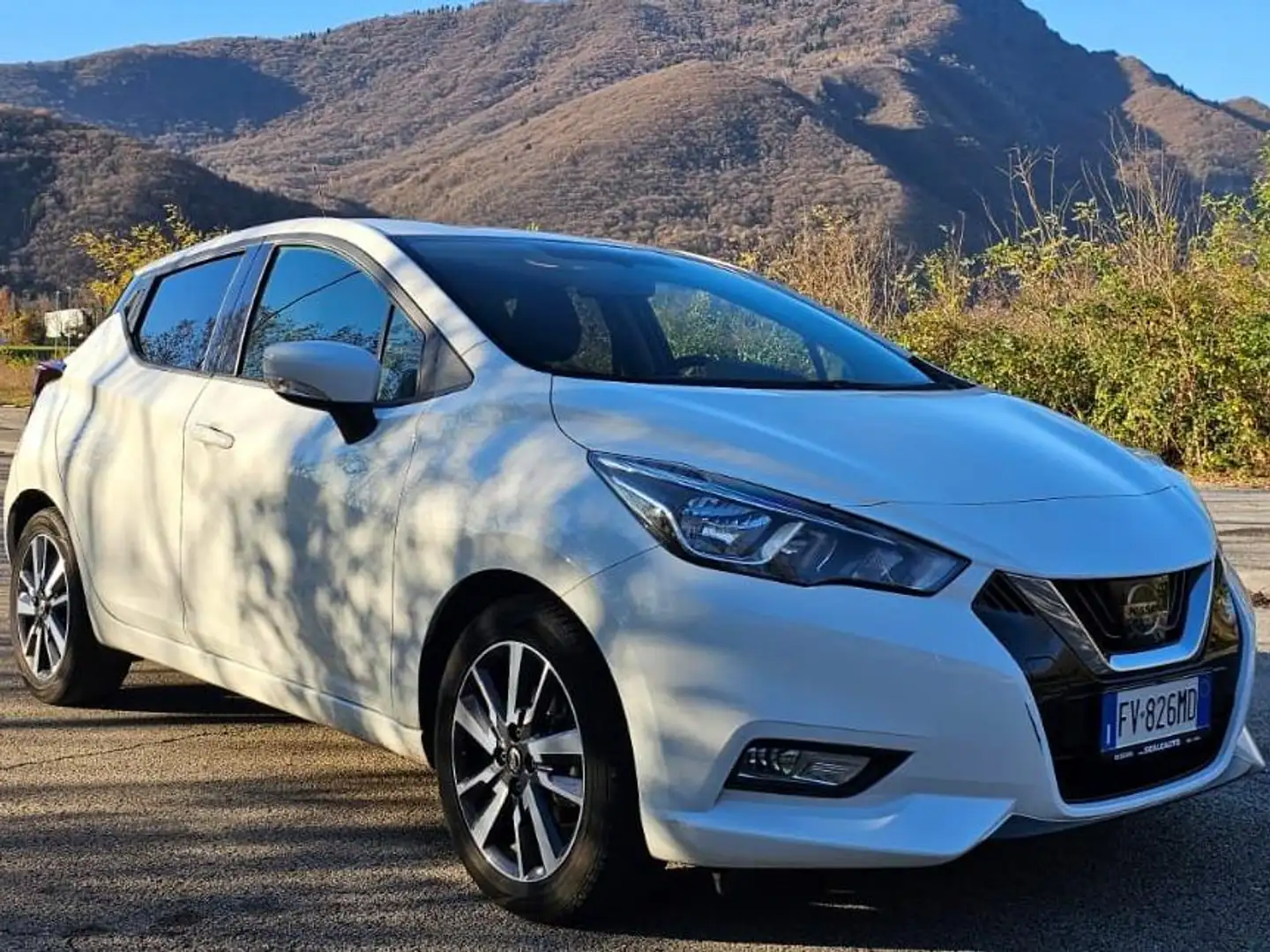 Nissan Micra Micra V 2019 1.0 Visia + 71cv Bianco - 2