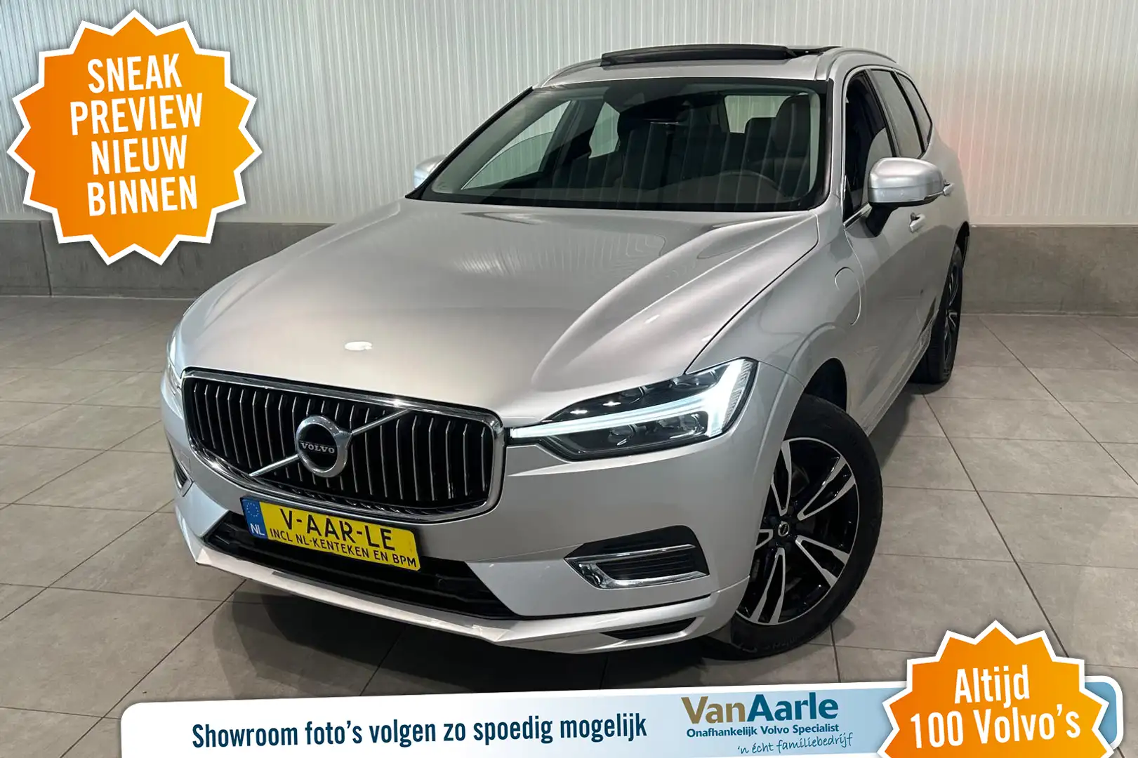 Volvo XC60 T6 Aut. Inscription Leder CruiseControl Trekhaak 3 Grijs - 1