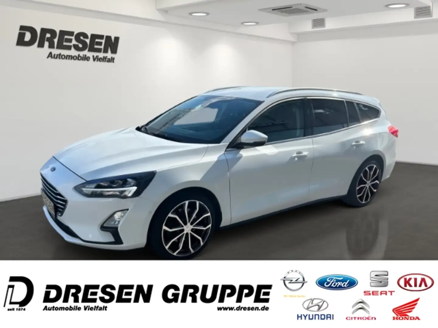 Ford Focus Titanium Turnier 1,0 EcoBoost 125PS/Automatik/Navi Wit - 2