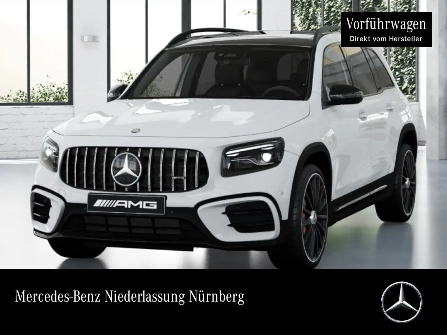 Mercedes-Benz GLB 35 AMG GLB 35 4M AMG+PANO+360°+MULTIBEAM+BURMESTER+HUD Blanc - 1