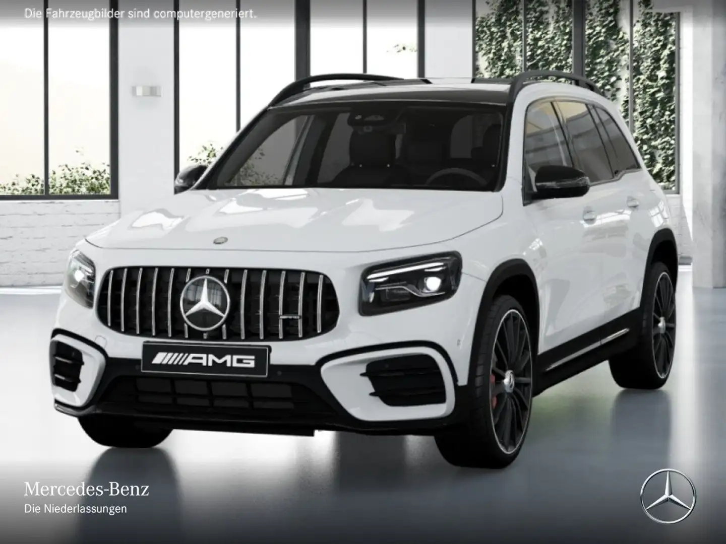 Mercedes-Benz GLB 35 AMG GLB 35 4M AMG+PANO+360°+MULTIBEAM+BURMESTER+HUD Blanc - 2
