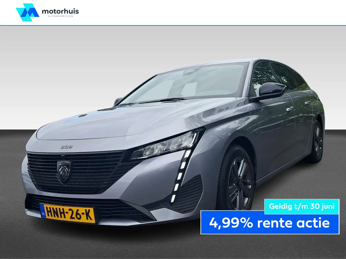 Peugeot 308 Sw 1.2 TURBO 130PK Active Pack Business / Navigati Grau - 1