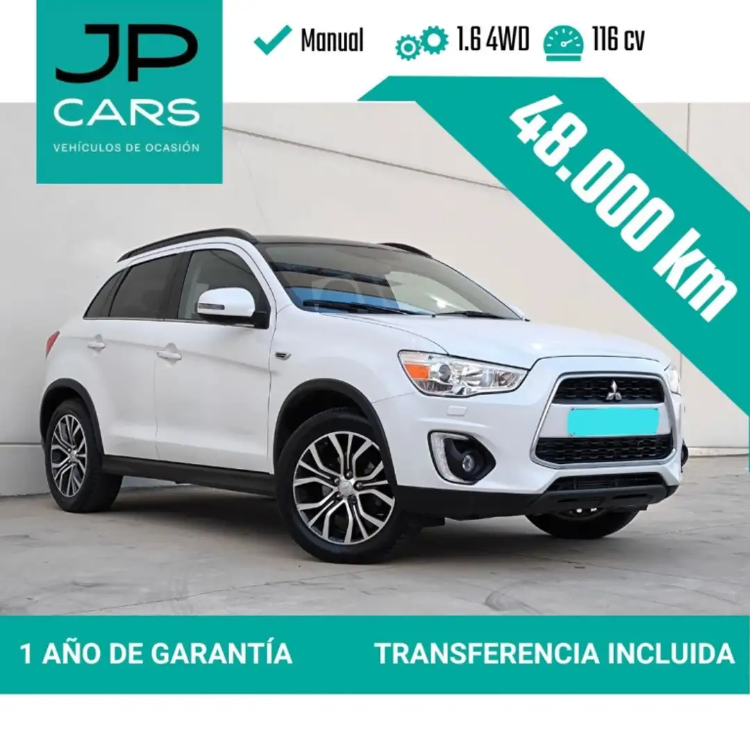 Mitsubishi ASX 160DI-D Motion 4WD Blanco - 1