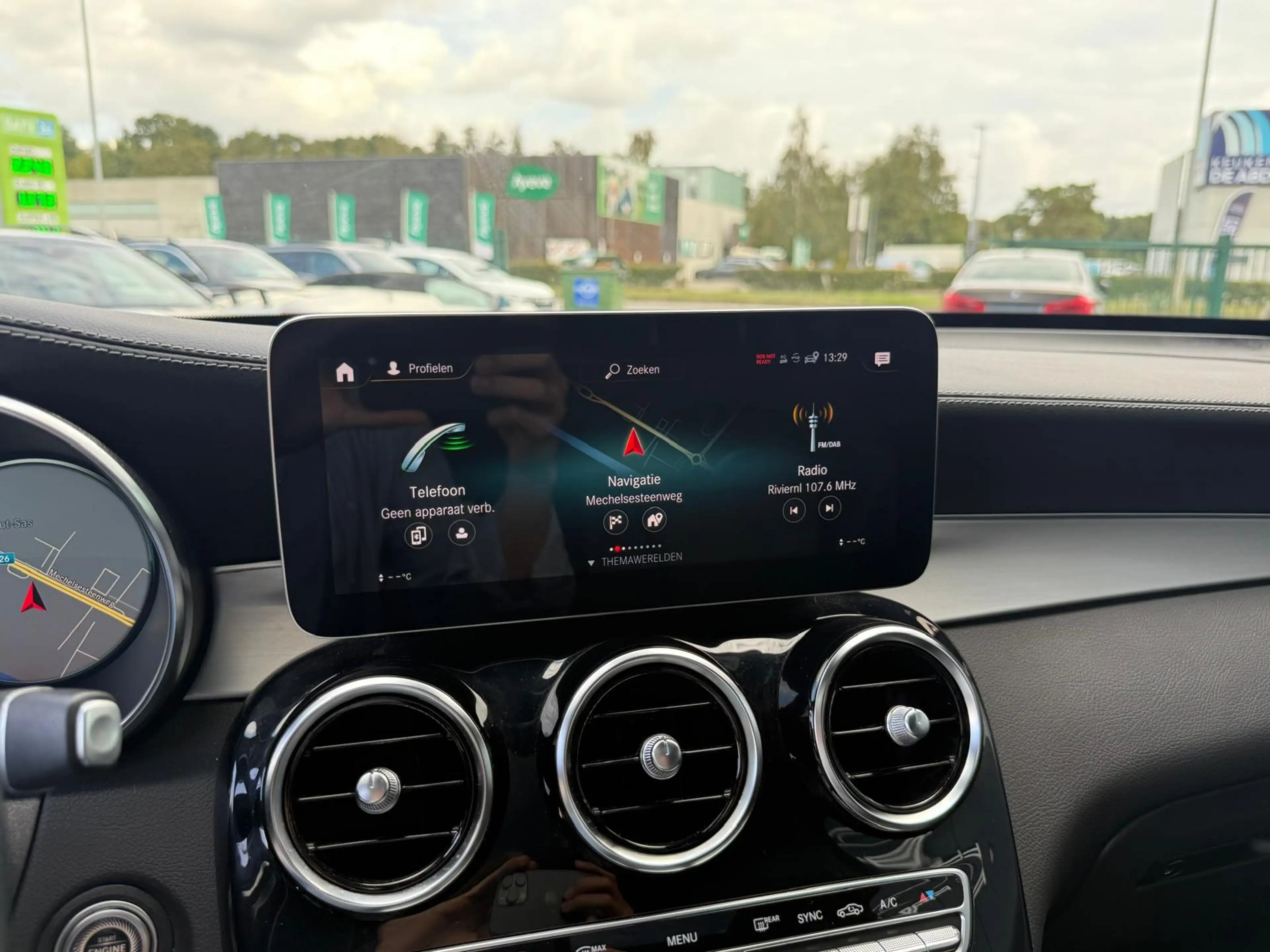 Mercedes-Benz GLC 200 Benzine Hybride Coupé  4-Matic. AMG Pack 94000km — photo 15