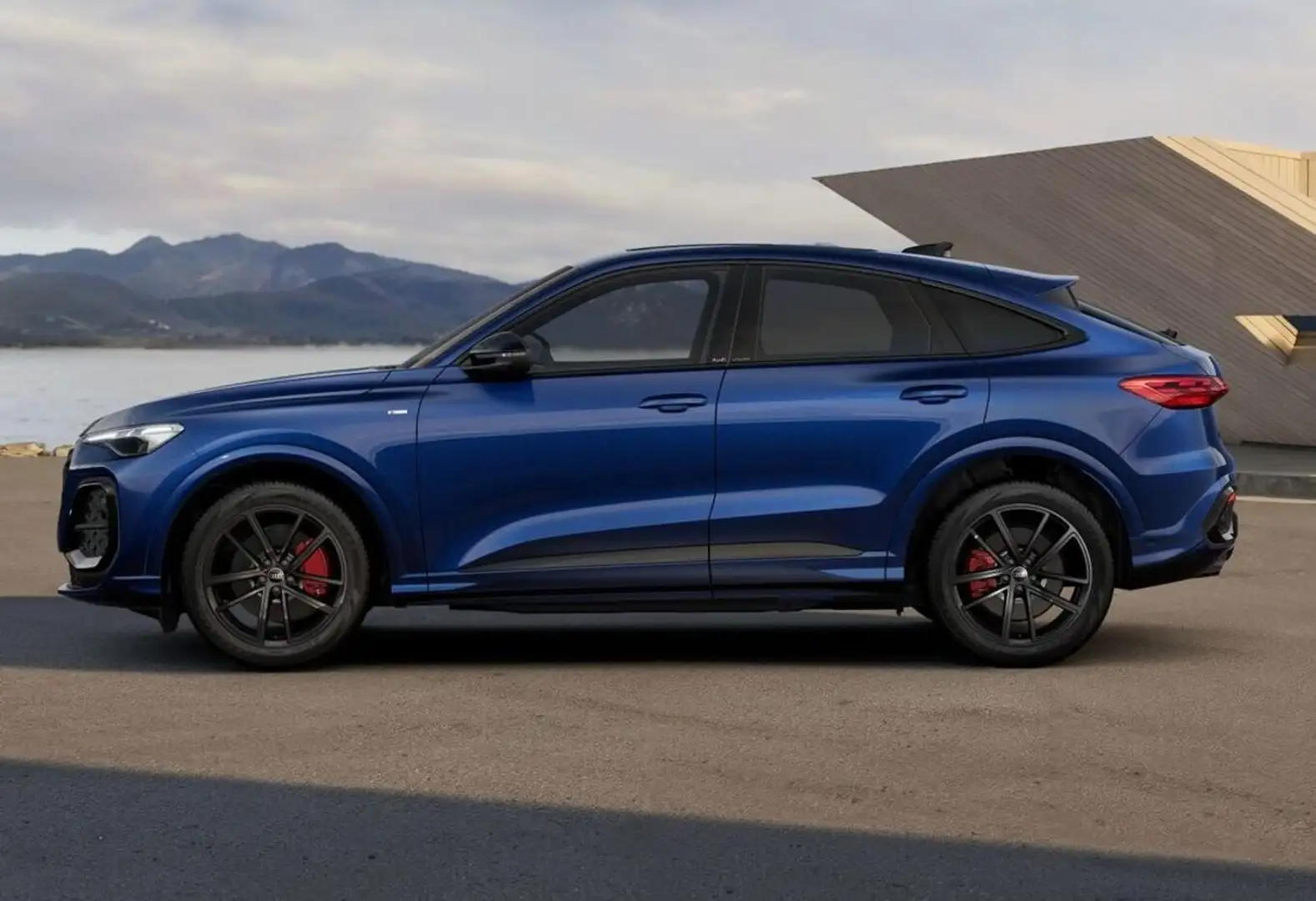Audi Q5 Sportback S line 2xS Tech+ Leder Pano 20Z PrivG... Blau - 2