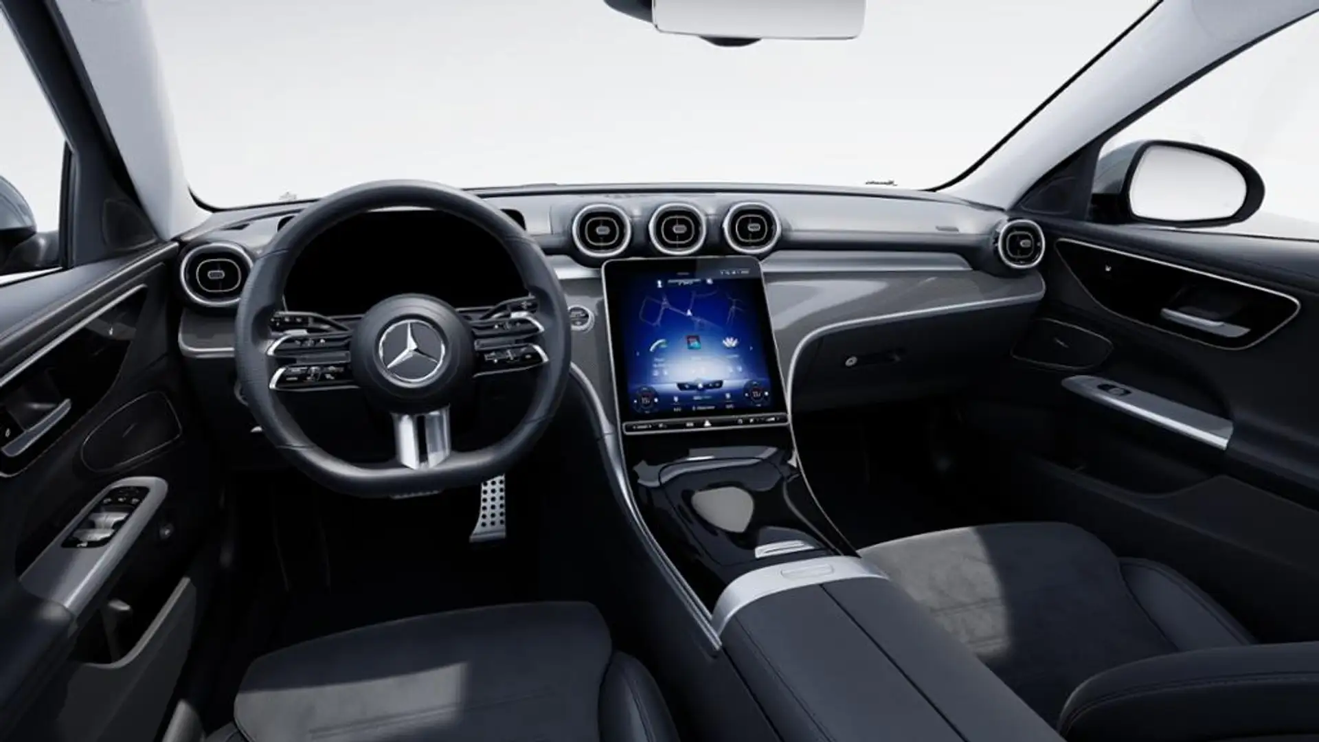 Mercedes-Benz C 220 d T AMG/LED/AHK/Business-P/DISTRONIC/RfCam Grau - 2