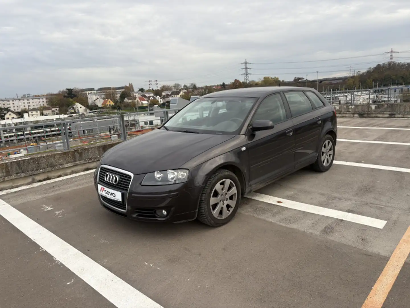 Audi A3 2.0 TDI 140CH AMBIENTE S TRONIC 6 Grau - 1