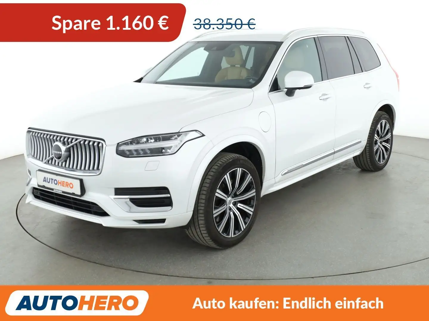Volvo XC90 2.0 T8 Plug-in Hybrid Inscription AWD Aut.*NAVI* Weiß - 1