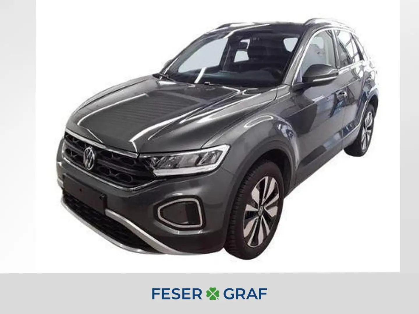 Volkswagen T-Roc MOVE 1.0 TSI Navi Kamera LED SiHz Grijs - 1