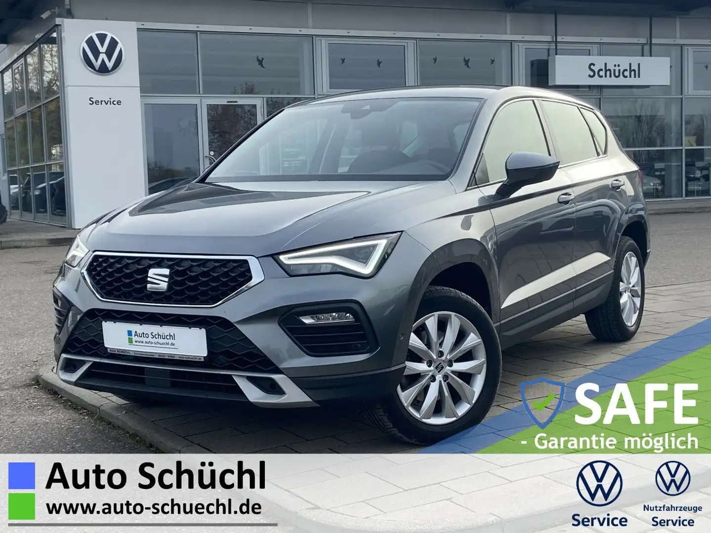 SEAT Ateca 2.0 TDI DSG Style AHK+BEATS+17"+NAVI-PRO+L Grau - 1