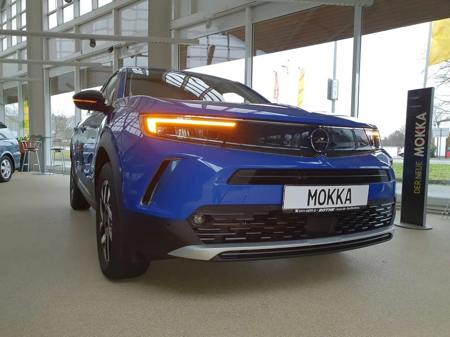 Opel Mokka 1.2 DI Turbo Automatik Elegance Blau - 2