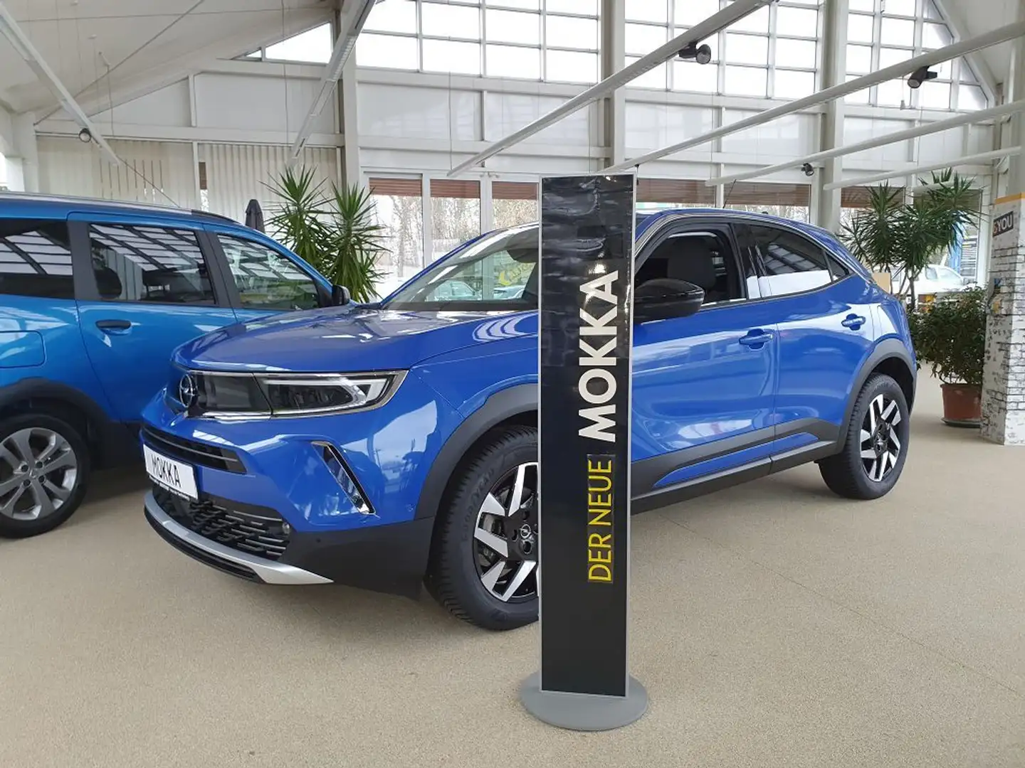 Opel Mokka 1.2 DI Turbo Automatik Elegance Blau - 1