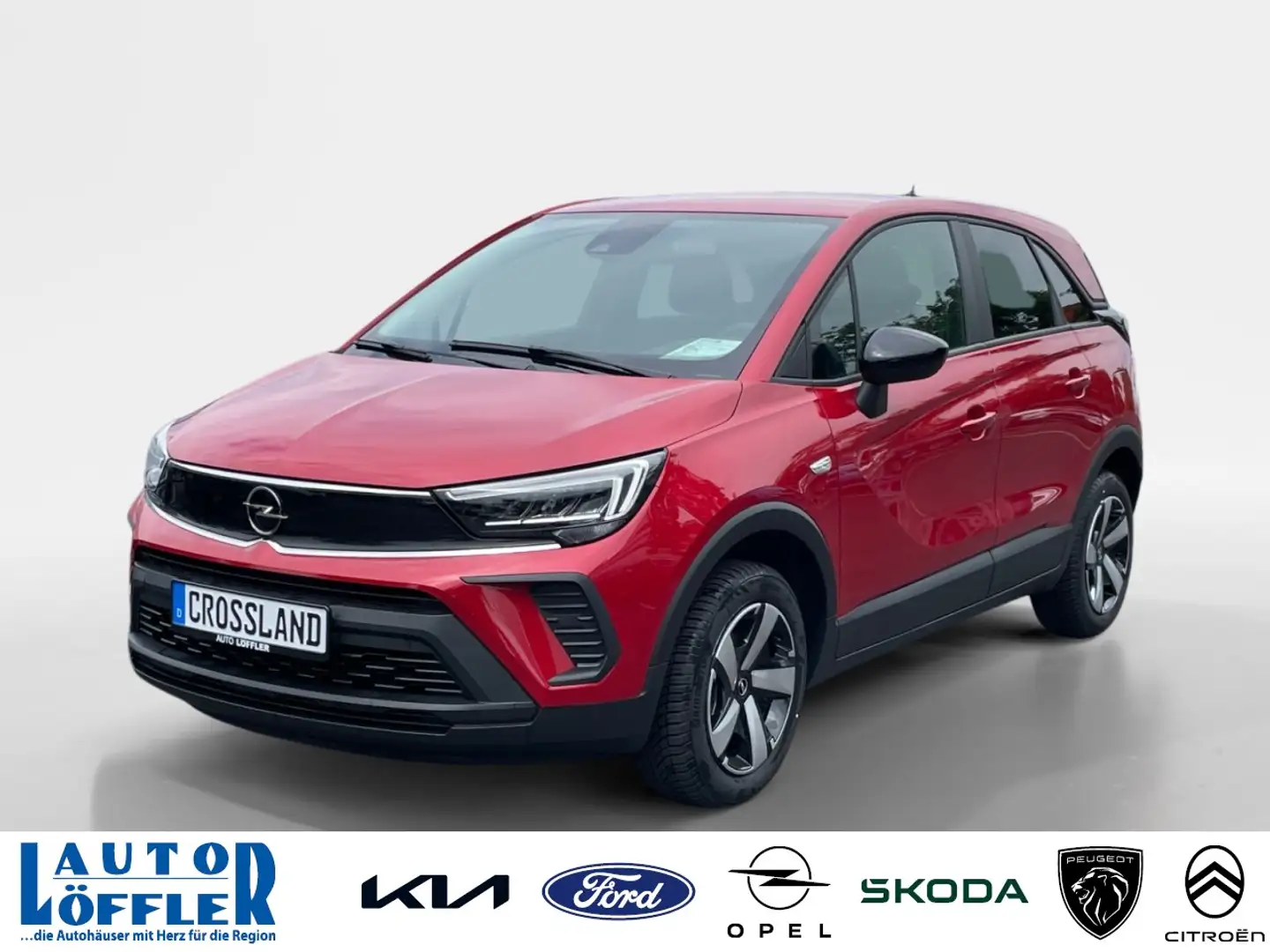 Opel Crossland 1.2 Edition SHZ FHZ LHZ DAB Bluetooth Klima Rot - 1