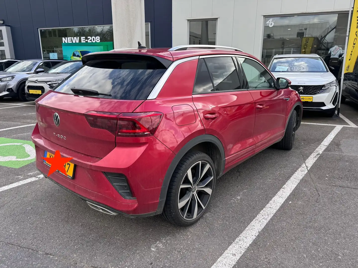 Volkswagen T-Roc T-Roc 2.0 TDI SCR DSG Style Rouge - 2
