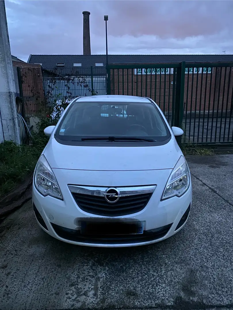 Opel Meriva Meriva 1.6i Ecotec Cosmo Blanc - 1